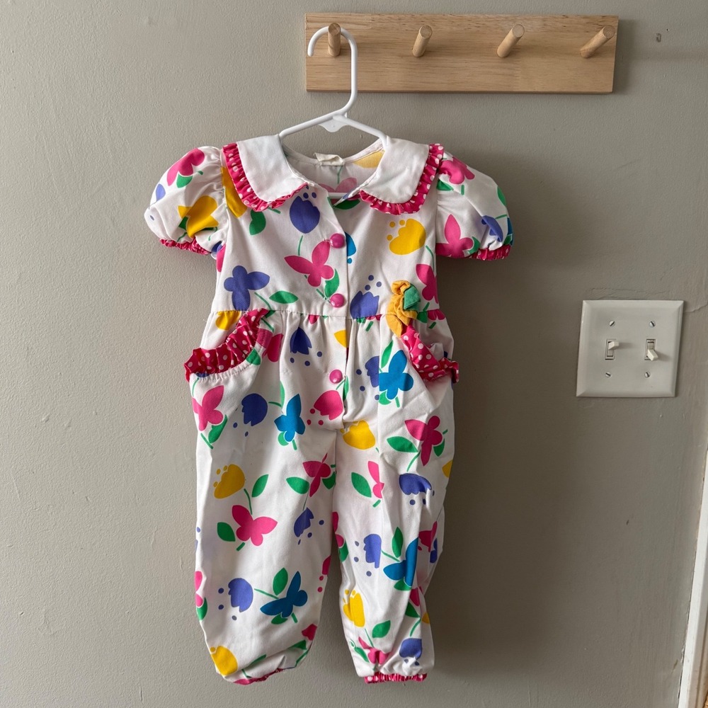 18M vintage romper